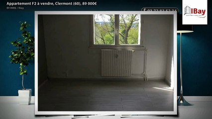 Appartement F2 à vendre, Clermont (60), 89 000€