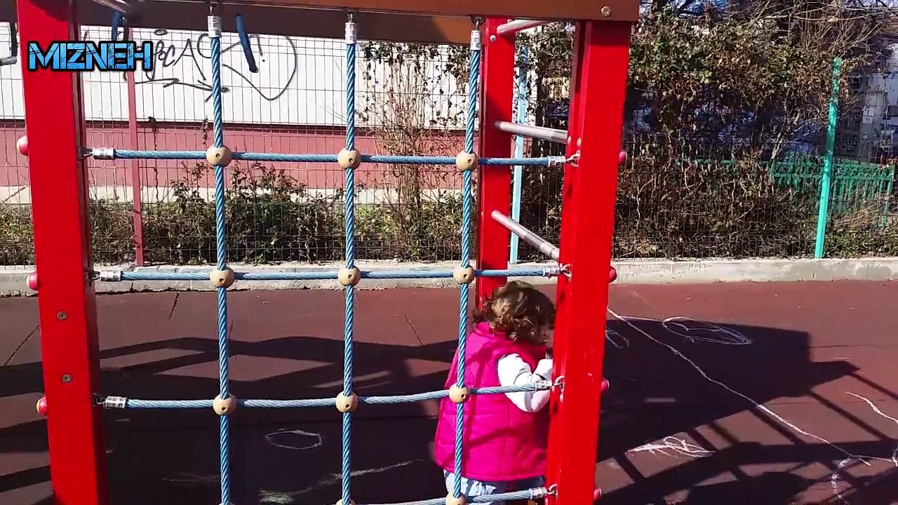 Baby playing