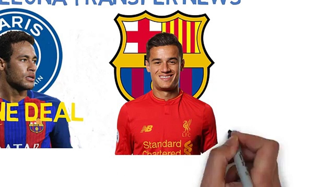 Neymar to PSG for 220 Million , Coutinho to Barca for 120 Million  Barcelona Transfer News 2017