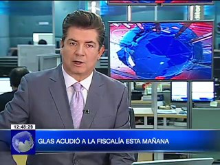 Vicepresidente Glas acudió a la Fiscalía a rendir su versión