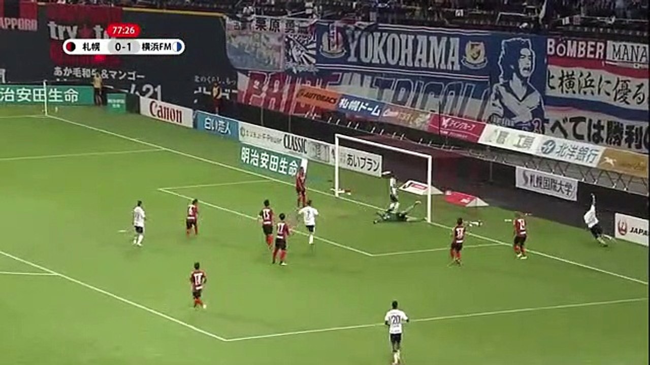 Consadole Sapporo 0:2 Yokohama Marinos (Japanese J League. 9 August 2017)