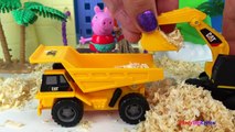 Peppa Pig King Georges Castle - Mini Mighty Machines CAT Construction and Matchbox Toys
