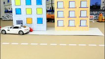 Police Chase with Racing Cars Monster Trucks & Police Cars Video For Kids