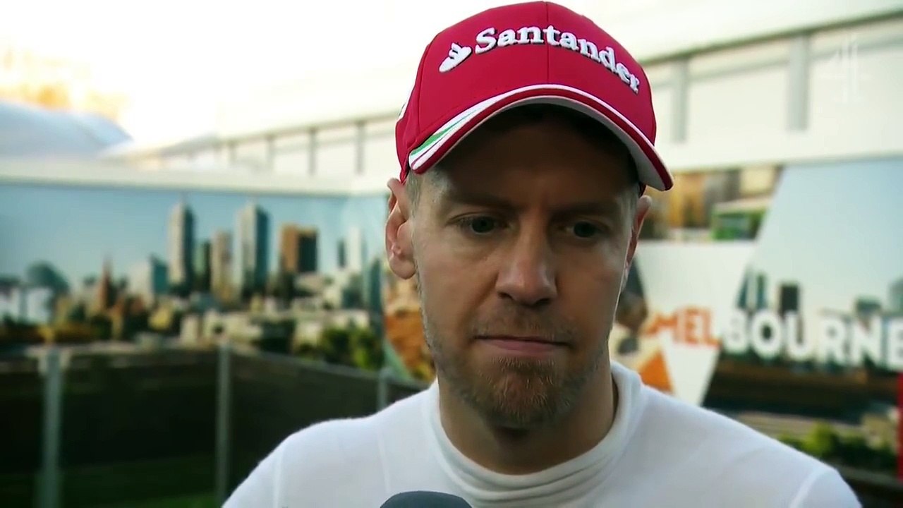 F1 2017 | Australian GP Sebastian Vettel does a Scottish Jackie Stewart impression