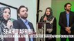 Shahid Afridi Daughter Ansha Afridi Speech for Shahidafridi Foundation