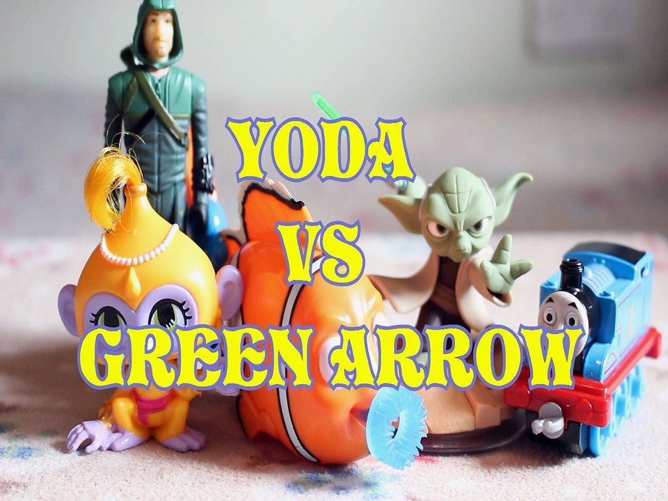 YODA VS GREEN ARROW TALA NEMO THOMAS & FRIENDS STAR WARS DC COMICS SHIMMER & SHINE FINDING DORY Toys BABY Videos, DISNEY , MARVEL , PIXAR, NICKELODEON ,