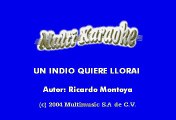La Banda Machos - Un Indio Quiere Llorar (Karaoke)