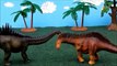Dinosaurs Toys Fight! Dinosaurus Mainan