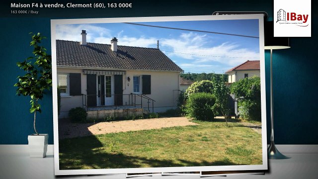Maison F4 à vendre, Clermont (60), 163 000€
