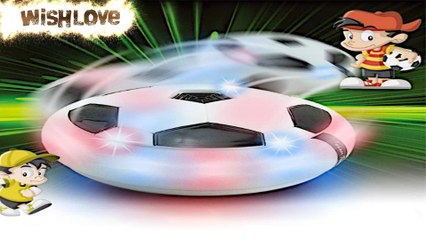 MULTICOLOR LED POWER SOCCER HOVER DISCO FOR KIDS