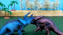 Dinosaur Fighting In Jurassic Park! Dinosaurs Battle! Video For Kids!