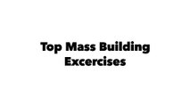 Alphadrox | Top Mass Building Excercises