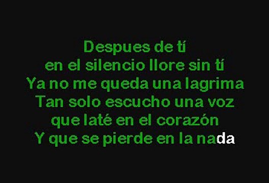 Millie - Una Voz En El Alma (Karaoke con voz guia)