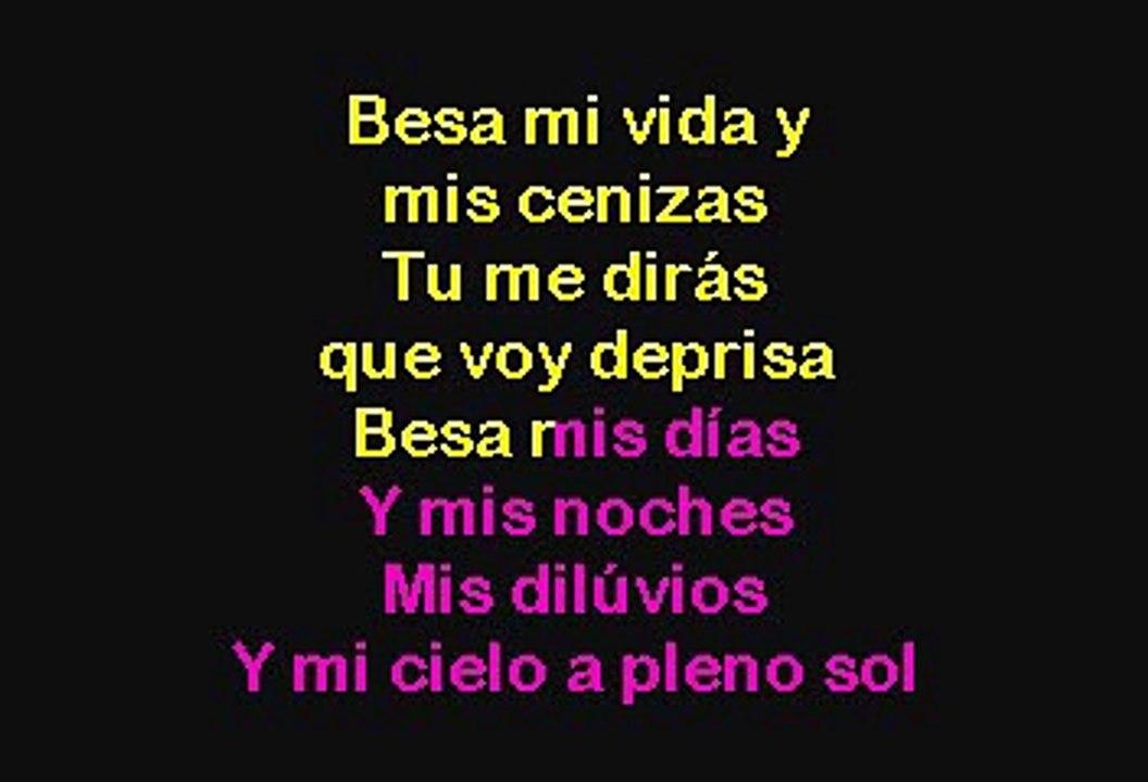Ricardo Montaner - Besame (Karaoke)
