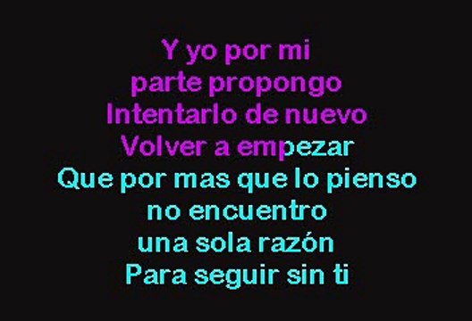 Ricky Martin - Tal Vez (Karaoke con voz guia)