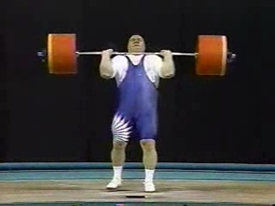 Haltérophilie Chemerkin 260kg épaulé jeté WR