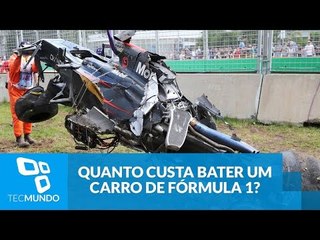 Quanto custa bater um carro de Fórmula 1?