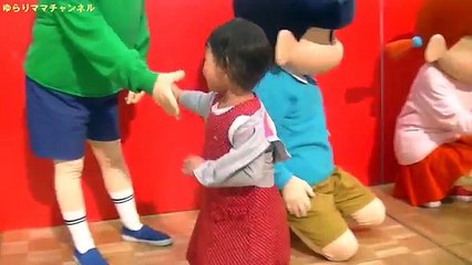 クレヨンしんちゃん ショー 握手会　しんちゃん 風間くん ネネちゃん まさおくん ボーちゃん と あくしゅ したよ ！ Creyon Shinchan Show