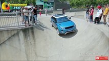 Amazing Range Rover car stunts video world best awesome car stunt