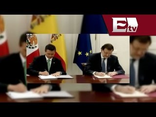 México y España firman acuerdo contra el crimen organizado  / Paola Virrueta