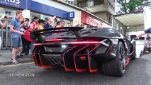 2.5 Million Lamborghini Centenario CAUSES CHAOS in London