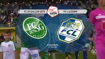 Sankt Gallen 0:2 Luzern (Swiss Super League 9 August 2017)