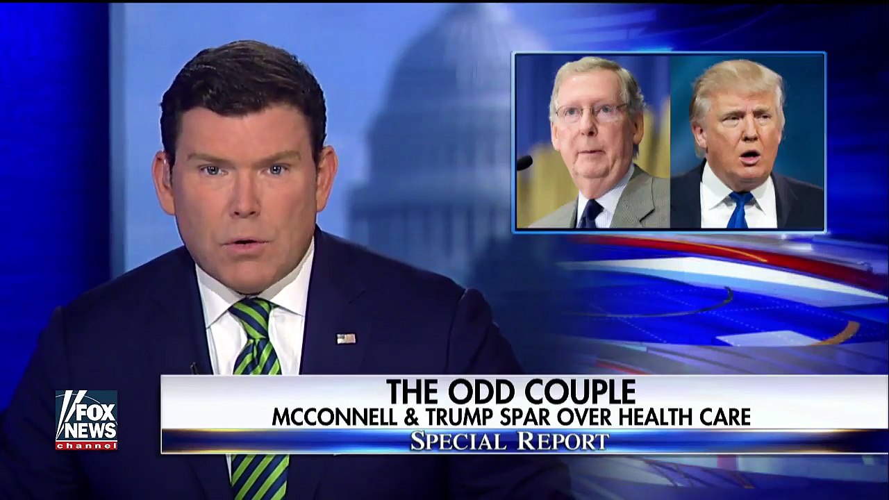 The difficult working relationship between Trump-McConnell