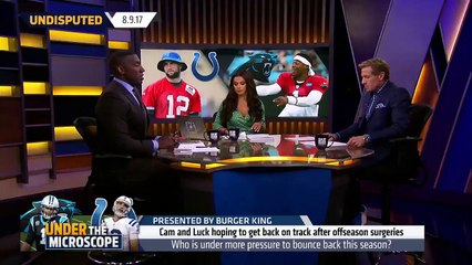 Cam Newton vs. Andrew Luck_ Who's under the most pressure in 2017-18 season _ UNDISPUTED