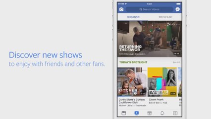 Facebook lanza Watch, una sección de vídeos con series y contenido original