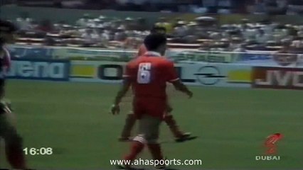 الشوط الاول مباراة الجزائر و ايرلندا الشمالية 1-1 كاس العالم 1986
