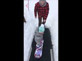 1-Year-Old Snowboarder Shreds the Slopes of Park City, Utah