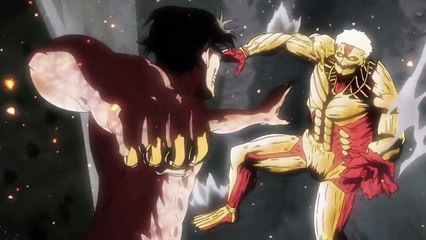 Eren vs Armored Titan Full Fight HD | Attack on Titan Season 2