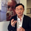 Thaksin Shinawatra ดูงาน bio medicine ที่ Cambridge ( Live สด )