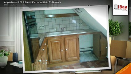 Appartement F2 à louer, Clermont (60), 593€/mois