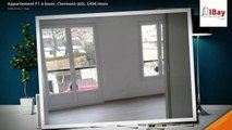 Appartement F1 à louer, Clermont (60), 549€/mois
