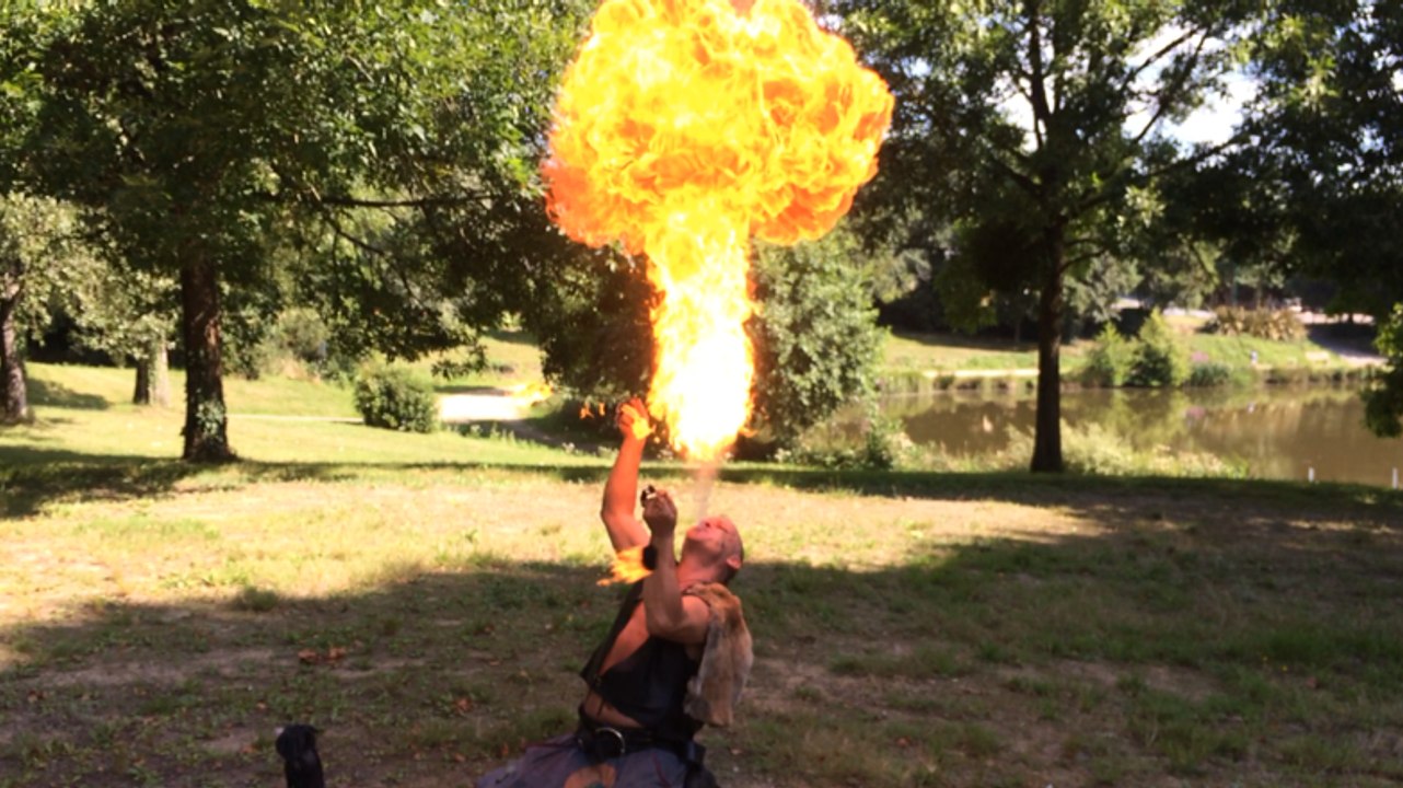 Profession : cracheur de feu !
