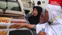 Pedagang Musiman Ramaikan Pemondokan Jemaah Haji Indonesia