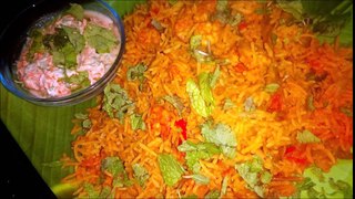 How to Make Prawn Biryani | Prawn Biryani Recipe South Indian | Carrot Salad Recipe