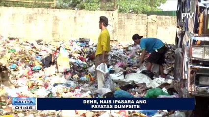 DENR, nais ipasara ang Payatas dumpsite