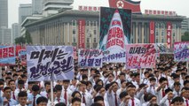 North Koreans stage massive rally to denounce latest UN sanctions