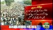 Khawaja Asif posts fake pictures of crowd and claims it to be of Nawaz Sharif's rally- Pictures are of Namaz-e-Janaza