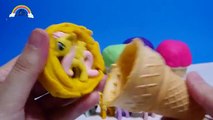 Play-Doh Ice Cream Cone Surprise Eggs Cars Mickey Mouse Lalaloopsy Dolls My Little Pony Fl