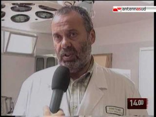 TG 29.06.10 Brindisi, l'ospedale Perrino barriera anti "Mucca Pazza"