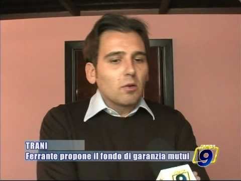 TRANI. Ferrante propone il fondo di garanzia mutui