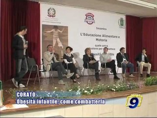 CORATO. Convegno sull'obesita' infantile