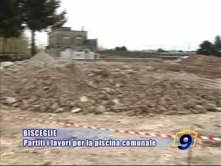 BISCEGLIE. Posata la prima pietra per la piscina comunale