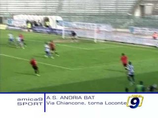 ANDRIA BAT.  Via Chiancone, torna Loconte