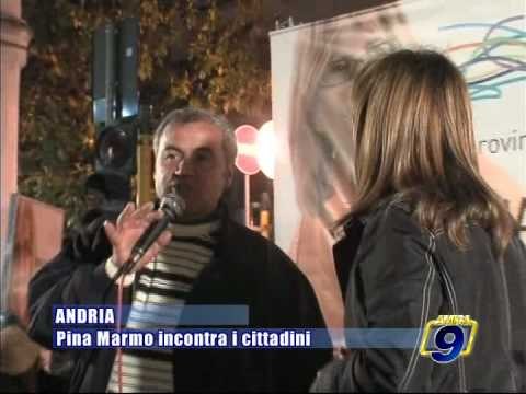 PROVINCIALI BAT. Pina Marmo si presenta alla citta' di Andria