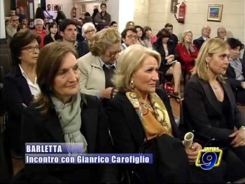 BARLETTA. Incontro con Gianrico Carofiglio