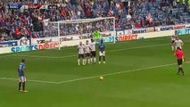 Bruno Alves, Rangers'tea frikikten gol attı